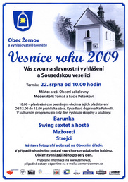Vyhlášení Vesnice roku 2009 Žernov