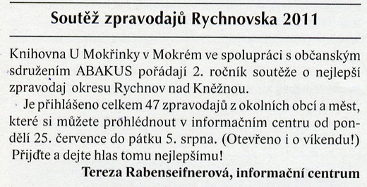 Opočenské noviny 21.7.2011