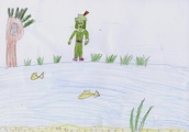 Vodník hlídá rybník