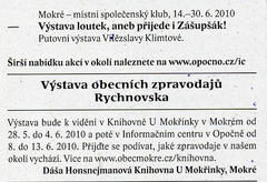 Opočenské noviny 27.5.2010