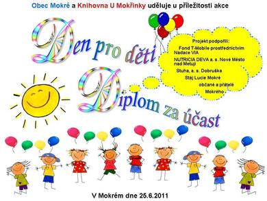 Diplom Den pro děti