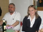 Pan Malovický s dcerou